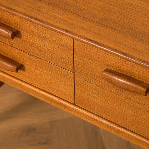 Swedish side table in teak