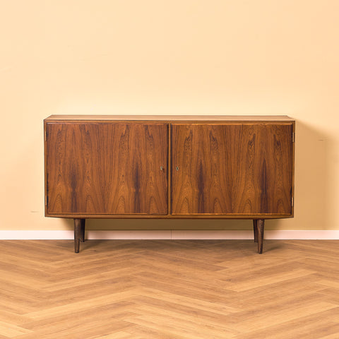 Danish sideboard in Santos rosewood by Carlo Jensen for Poul Hundevad
