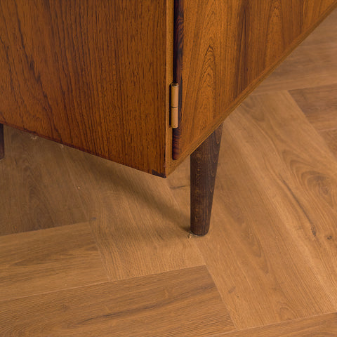 Danish sideboard in Santos rosewood by Carlo Jensen for Poul Hundevad