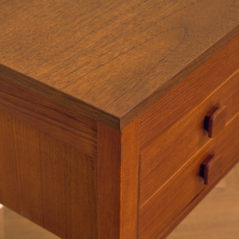 Vintage Teak Desk by Domino Møbler, Denmark 1960s
