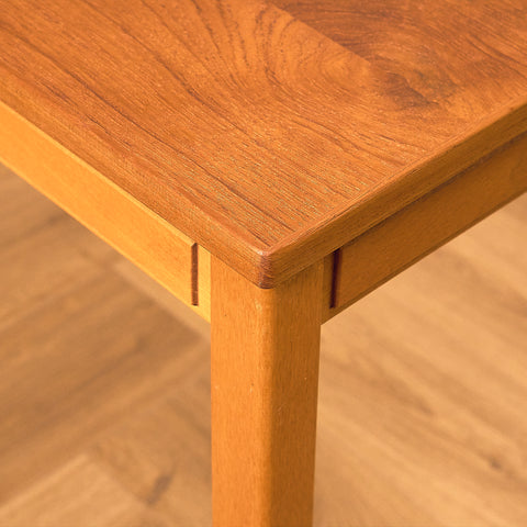 Vintage Teak Side Table, Sweden 1950s