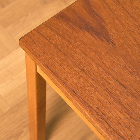 Vintage Teak Side Table, Sweden 1950s