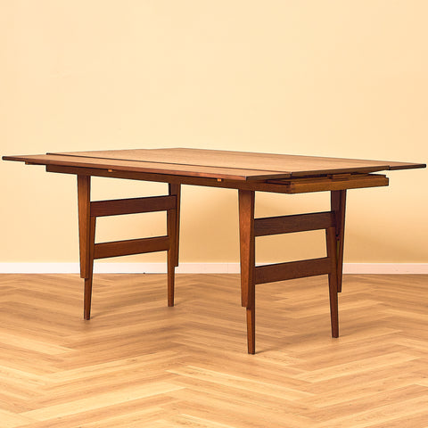Vintage Teak Coffee / Dining Table by Trioh, Denmark 1960s