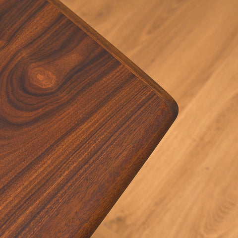 Danish oval dining table in Santos rosewood by Gudme Møbelfabrik