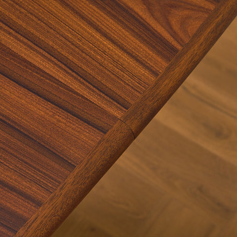 Danish oval dining table in Santos rosewood by Gudme Møbelfabrik