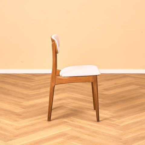 Danish dining chairs in oak by B. Rasmussen for Thorso Møbelfabrik