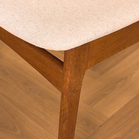 Danish dining chairs in oak by B. Rasmussen for Thorso Møbelfabrik
