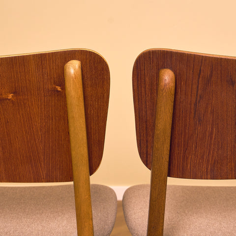 Danish dining chair in teak and beech by Ib Kofod-Larsen