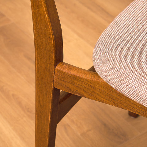 Danish dining chair in teak and beech by Ib Kofod-Larsen