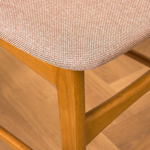 Danish dining chair in teak and beech by Ib Kofod-Larsen