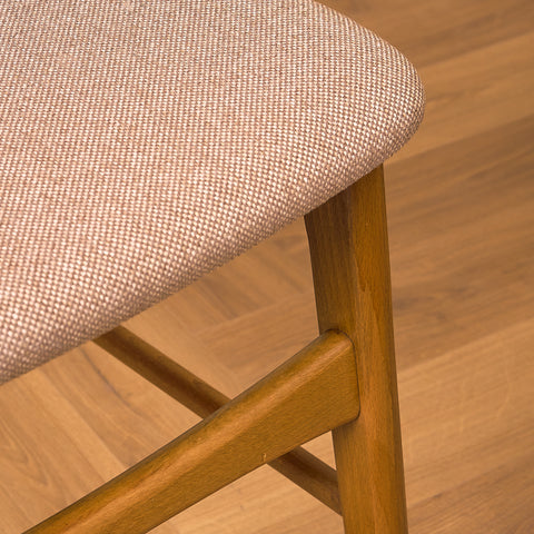 Danish dining chair in teak and beech by Ib Kofod-Larsen
