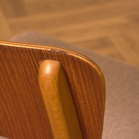 Danish dining chair in teak and beech by Ib Kofod-Larsen