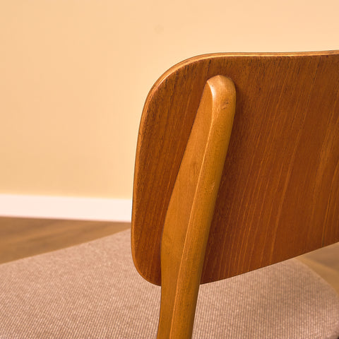 Danish dining chair in teak and beech by Ib Kofod-Larsen