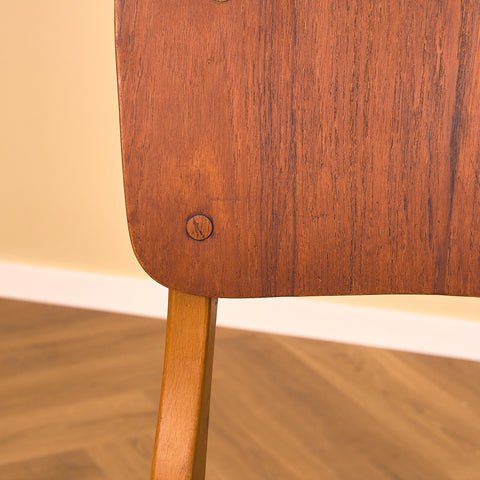 Danish dining chair in teak and beech by Ib Kofod-Larsen