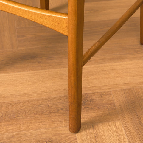 Danish dining chair in teak and beech by Ib Kofod-Larsen