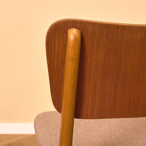 Danish dining chair in teak and beech by Ib Kofod-Larsen