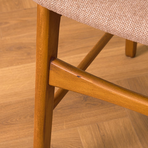 Danish dining chair in teak and beech by Ib Kofod-Larsen