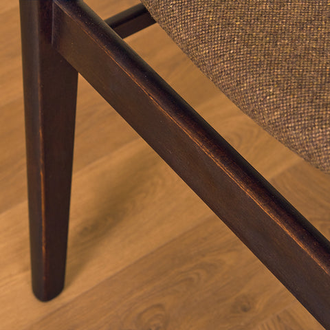 Danish dining chairs in teak and beech by Findahl