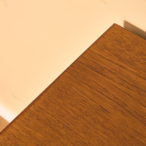 Swedish writing desk in teak and beech