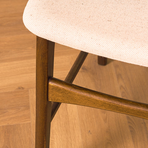 Swedish dining chairs in teak and  beech, model "Boel" by IKEA