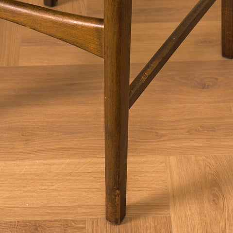 Swedish dining chairs in teak and  beech, model "Boel" by IKEA