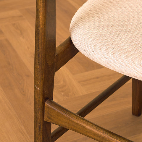 Swedish dining chairs in teak and  beech, model "Boel" by IKEA