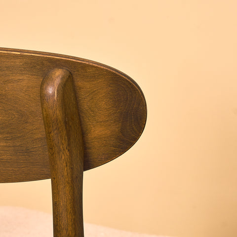 Swedish dining chairs in teak and  beech, model "Boel" by IKEA
