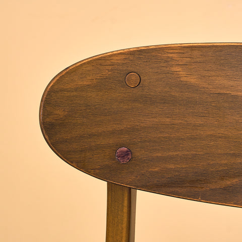 Swedish dining chairs in teak and  beech, model "Boel" by IKEA