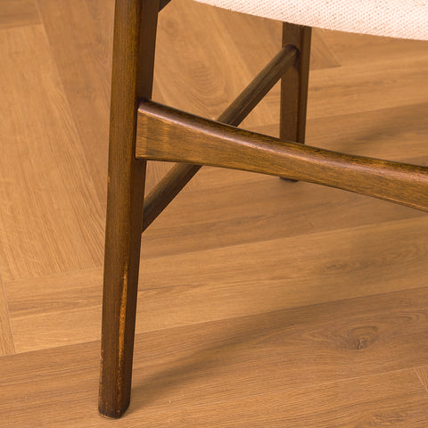 Swedish dining chairs in teak and  beech, model "Boel" by IKEA