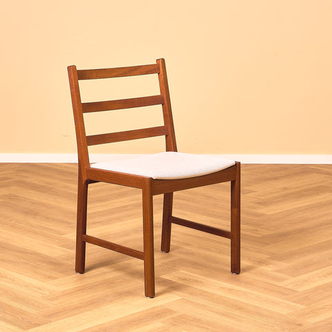 Danish dining chairs in teak