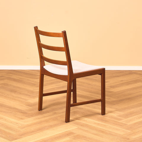 Danish dining chairs in teak