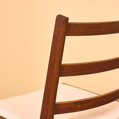 Danish dining chairs in teak