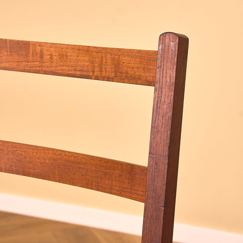 Danish dining chairs in teak