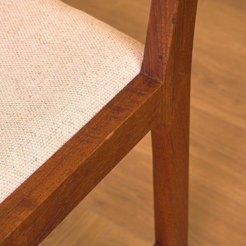 Danish dining chairs in teak