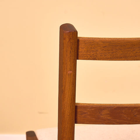 Danish dining chairs in teak