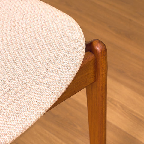 Danish dining chairs in teak, model OD49 by Erik Buch for OD Møbler