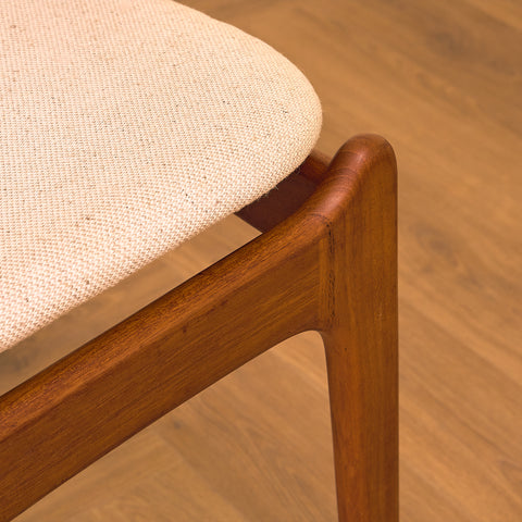 Danish dining chairs in teak, model OD49 by Erik Buch for OD Møbler