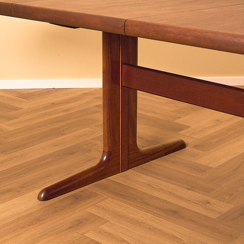 Extendable Mahogany Dining Table by Skovby