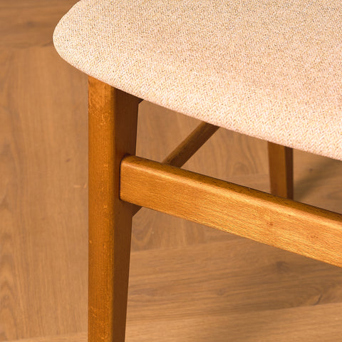 Dining chairs in teak & beech by Farstrup, model 210