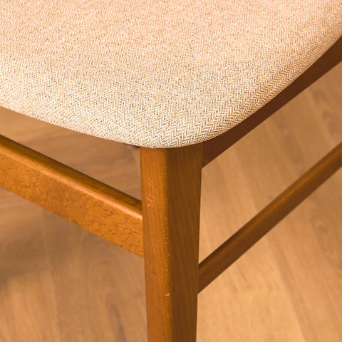 Dining chairs in teak & beech by Farstrup, model 210