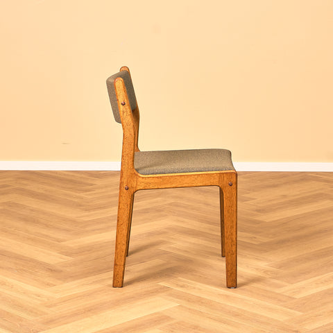 Swedish dining chairs in teak