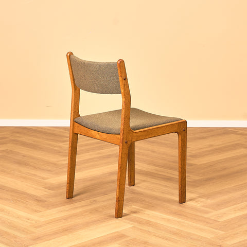 Swedish dining chairs in teak