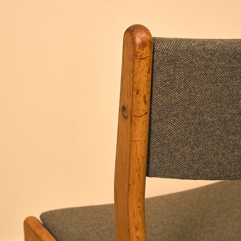 Swedish dining chairs in teak