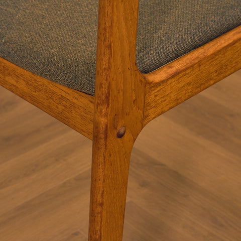 Swedish dining chairs in teak