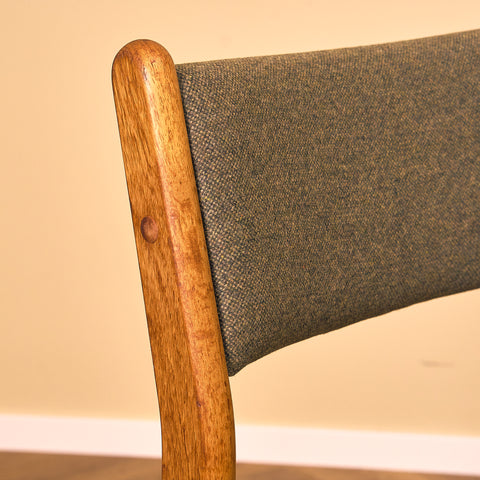 Swedish dining chairs in teak