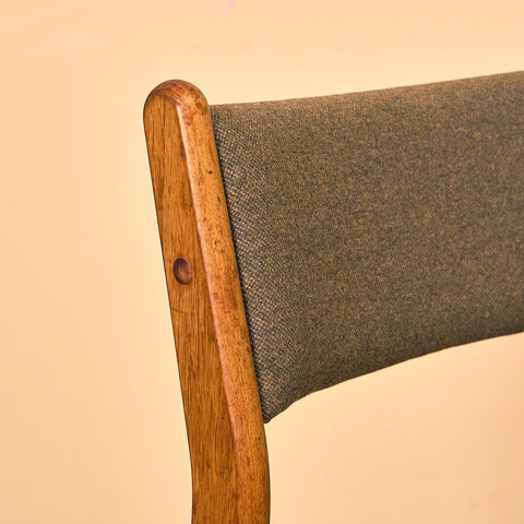 Swedish dining chairs in teak
