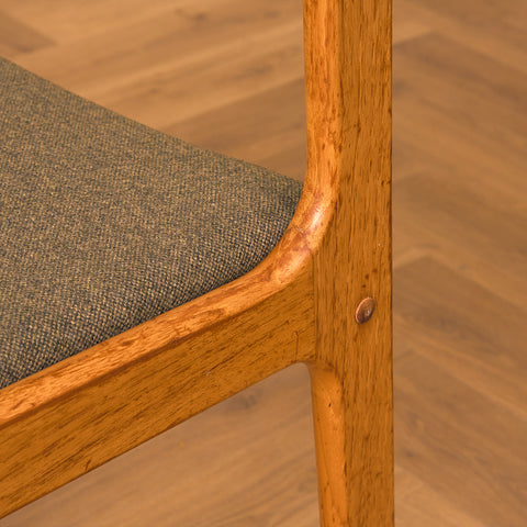 Swedish dining chairs in teak