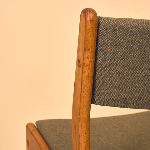 Swedish dining chairs in teak