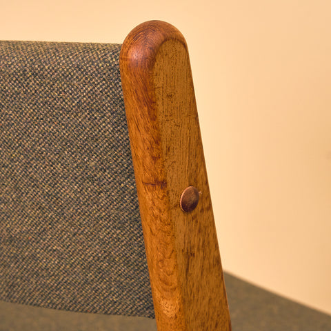 Swedish dining chairs in teak