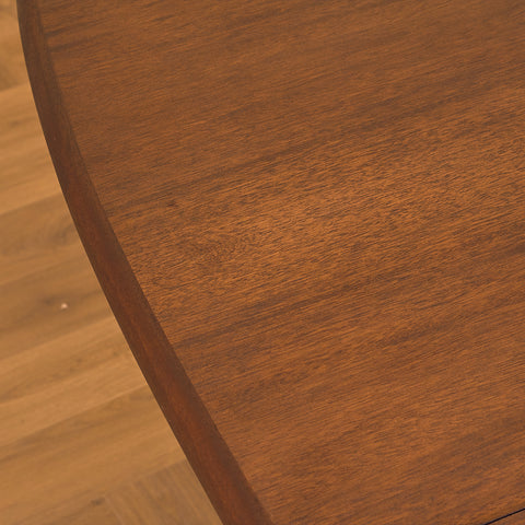 Danish oval dining table in mahogany by Skovby Møbelfabrik